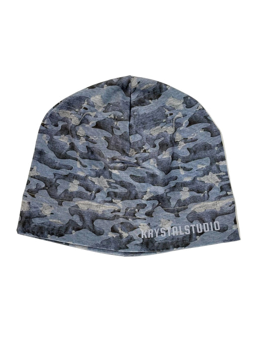 KRYSTAL SKULL CAP [BLUE CAMO]