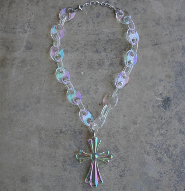 X-RAY 1.0 CROSS LINK NECKLACE