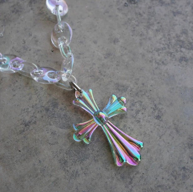 X-RAY 1.0 CROSS LINK NECKLACE