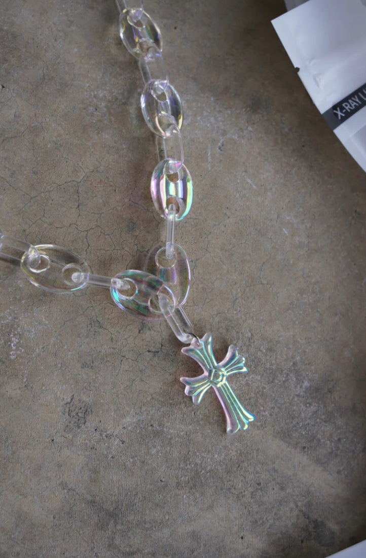 CROSS MINI LINK NECKLACE