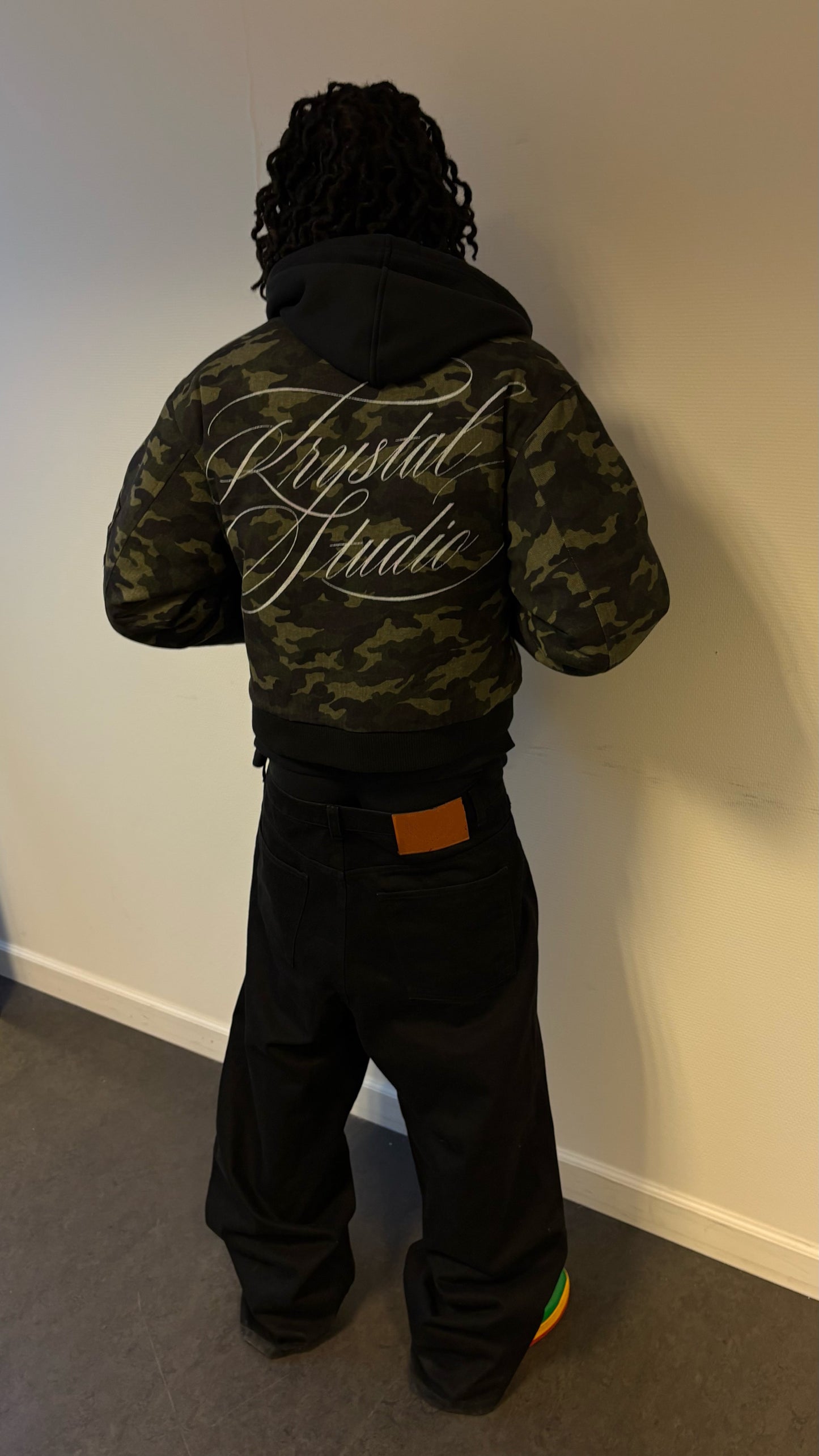 REVERSIBLE BOMBER JACKET [CAMO/BLACK]