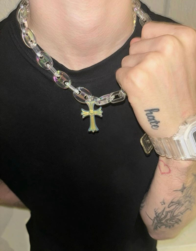 X-RAY 2.0 CROSS LINK NECKLACE