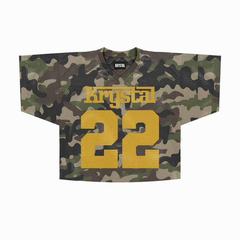 KRYSTAL MESH JERSEY [CAMO]